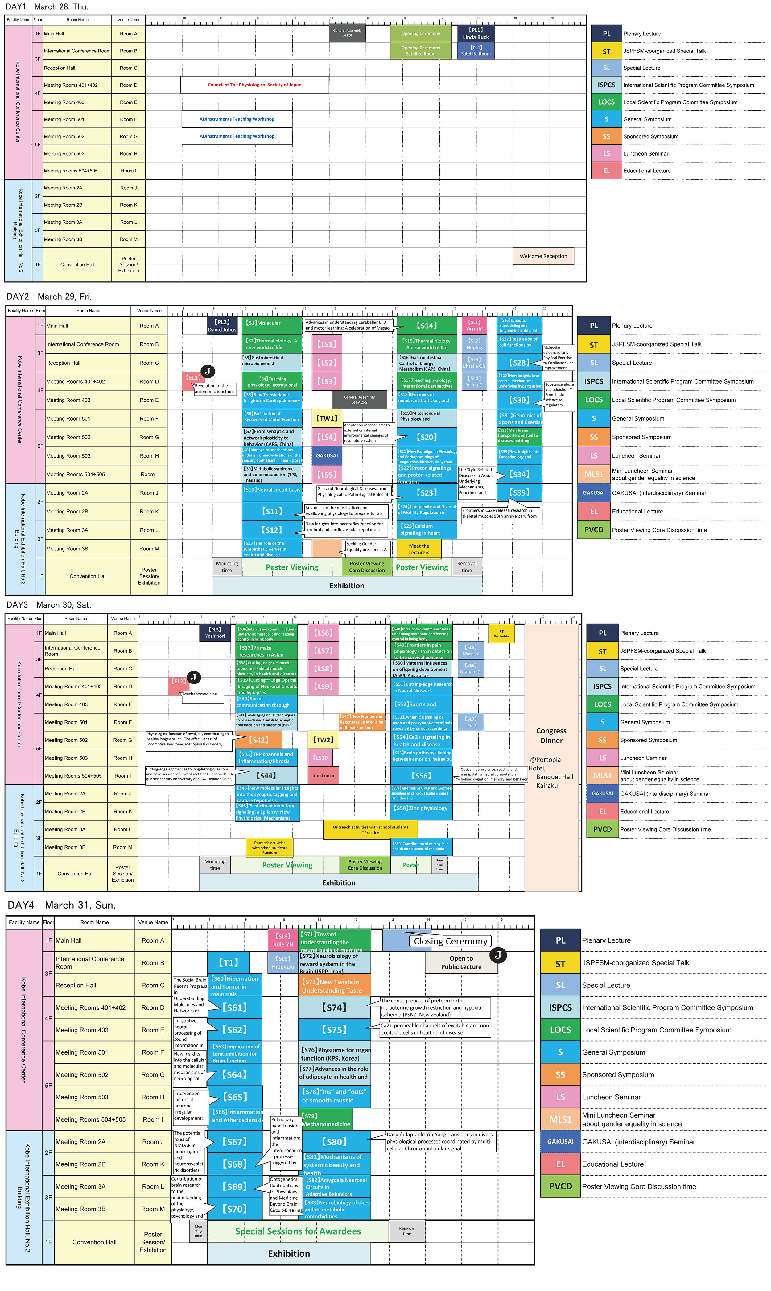 FAOPS2019 | Time Table