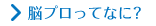 脳プロってなに？