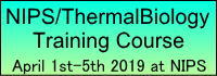 NIPS/ThermalBiology Training course